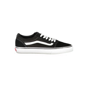 Schwarzer Polyester Sneaker