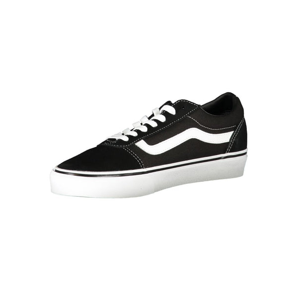 Schwarzer Polyester Sneaker