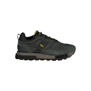 Schwarzer Polyethylen Herren Sneaker