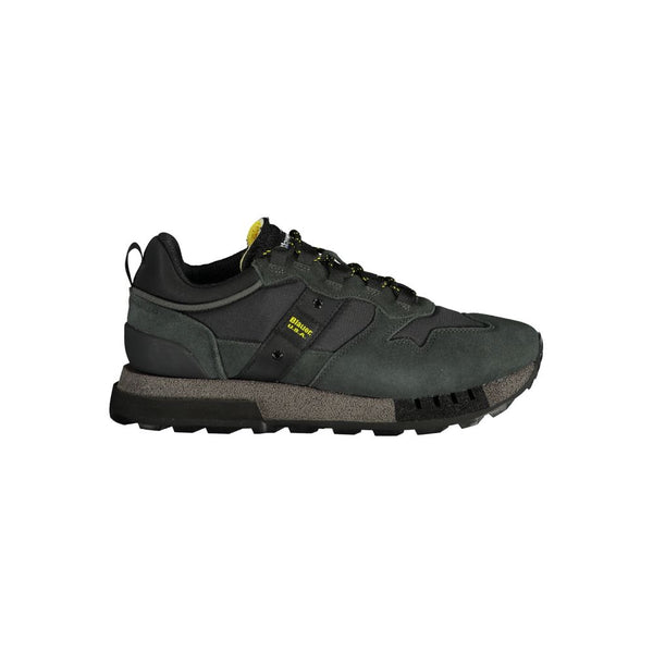 Schwarzer Polyethylen Herren Sneaker