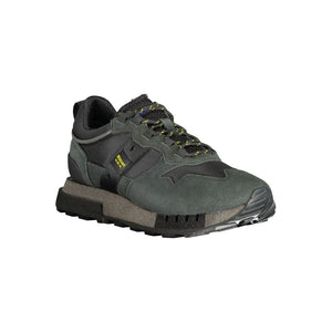 Schwarzer Polyethylen Herren Sneaker