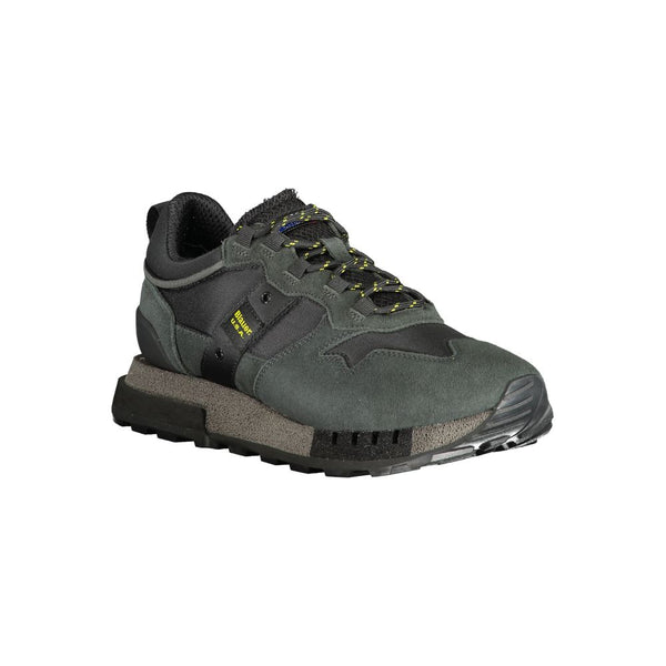 Schwarzer Polyethylen Herren Sneaker