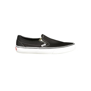Schwarzer Polyester Herren Sneaker