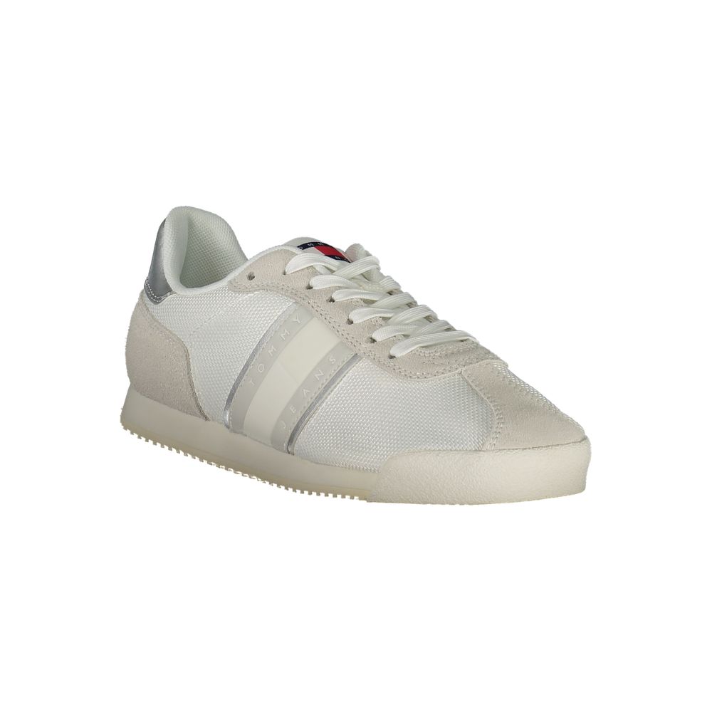 Weißer Polyester Damen Sneaker