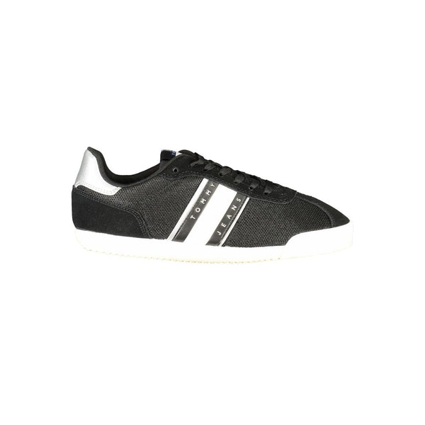 Schwarzer Polyester Damen Sneaker