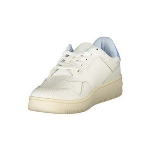Weißes Leder Damen Sneaker