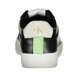 Schwarzer Polyester Damen Sneaker