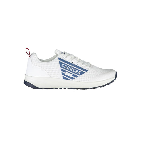 Weißes Eco Leder Herren Sneaker