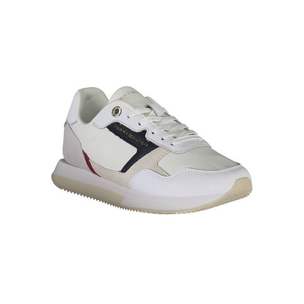 Weißes Leder Damen Sneaker
