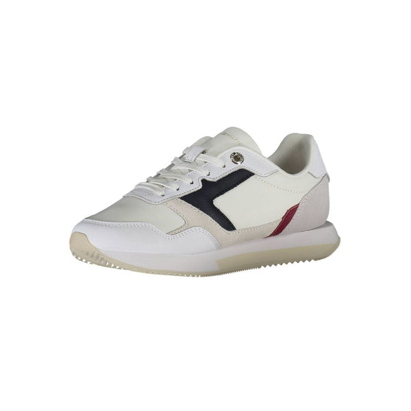 Weißes Leder Damen Sneaker