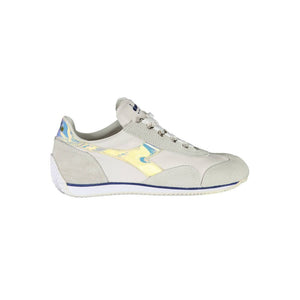 Weißes Leder Damen Sneaker