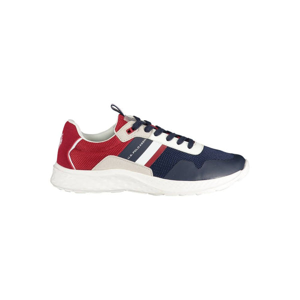 Blauer Polyester Herren Sneaker