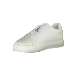 Weißes Leder Damen Sneaker