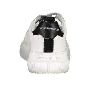 Sneaker aus weißem Polyester
