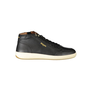 Schwarzer Polyester Sneaker