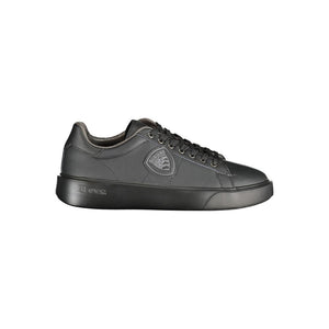 Schwarzer Polyester Sneaker