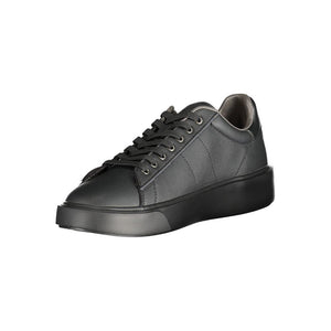 Schwarzer Polyester Sneaker