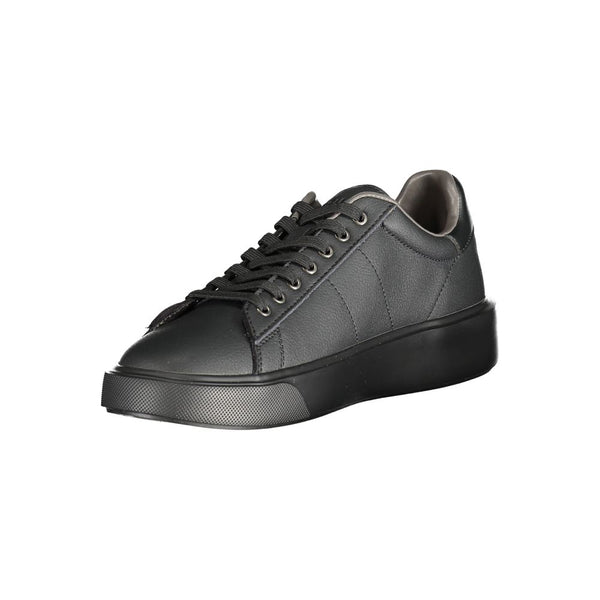 Schwarzer Polyester Sneaker