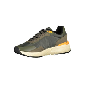Grüner Polyester Sneaker