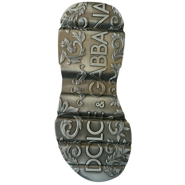 Weiß Silber DAYMASTER Leder Turnschuhe Schuhe