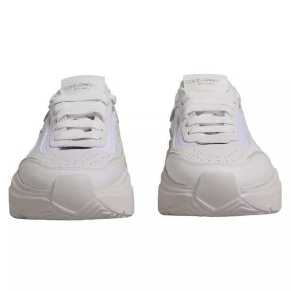 Weiß Daymaster Low Top Herren Turnschuhe Schuhe