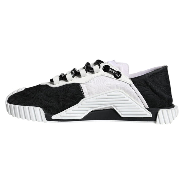 Weiß Schwarz Low Top NS1 Turnschuhe Schuhe