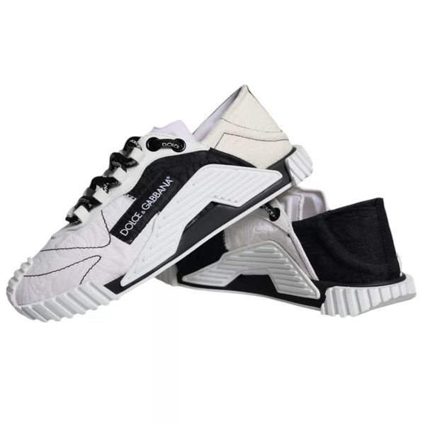 Weiß Schwarz Low Top NS1 Turnschuhe Schuhe