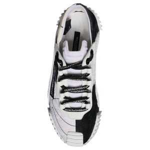 Weiß Schwarz Low Top NS1 Turnschuhe Schuhe
