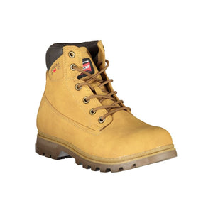 Gelber Polyester Herrenstiefel