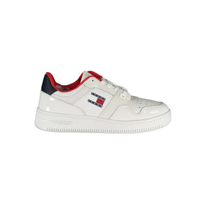 Weißes Leder Damen Sneaker