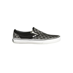 Schwarzer Polyester Herren Sneaker