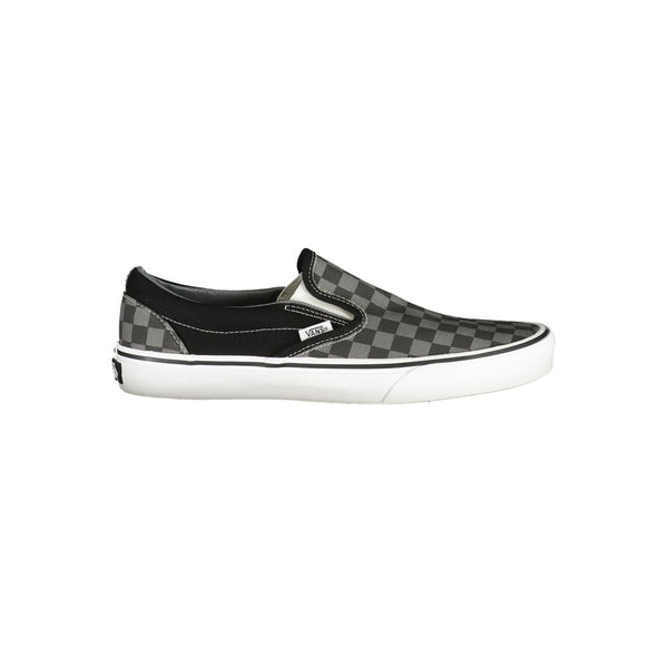 Schwarzer Polyester Herren Sneaker