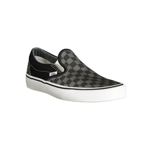 Schwarzer Polyester Herren Sneaker
