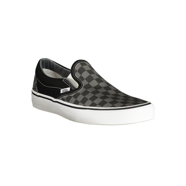 Schwarzer Polyester Herren Sneaker