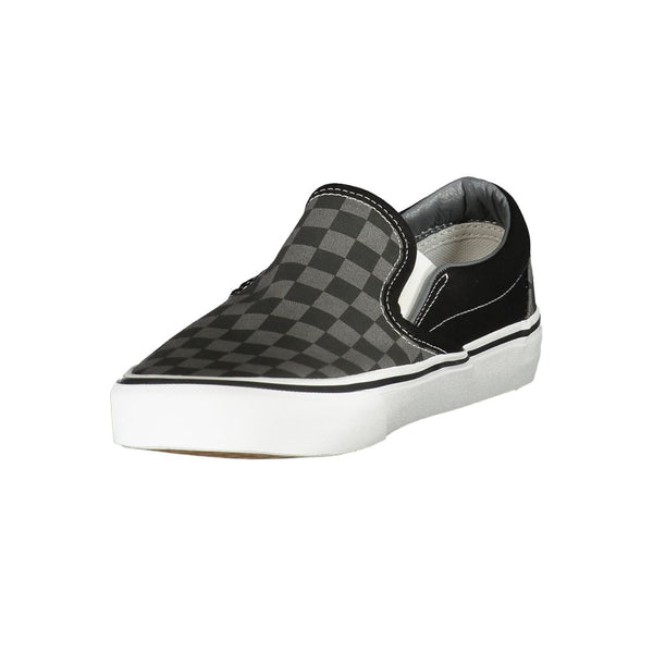 Schwarzer Polyester Herren Sneaker
