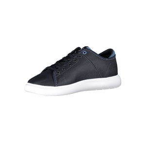 Blau Recyceltes Polyester Herren Sneaker
