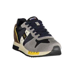 Graue Polyester Sneaker