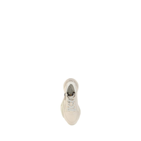 Weiße Kalbshaut Bos Taurus Sportschuhe
