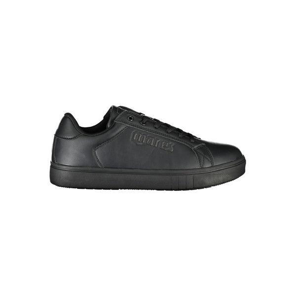 Schwarzer Polyester Sneaker