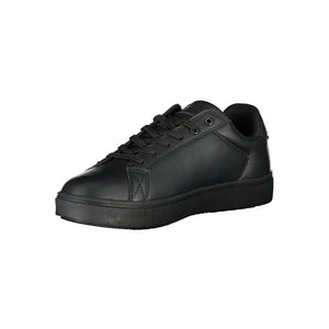 Schwarzer Polyester Sneaker