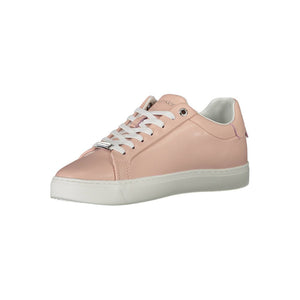 Rosa Polyester Damen Sneaker