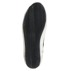 Schwarzer Canvas-Sneaker