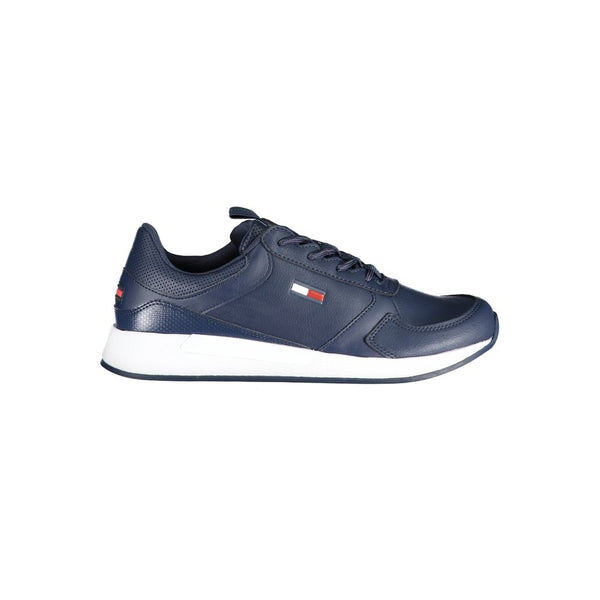 Blaue Polyethylen Herren Sneaker