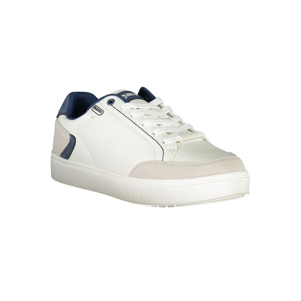 Sneaker aus weißem Polyester