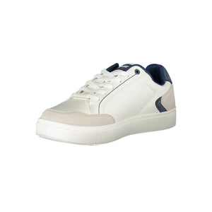 Sneaker aus weißem Polyester