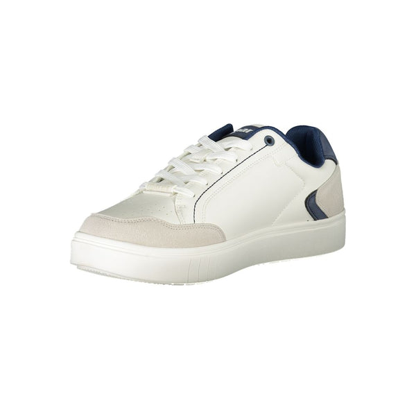 Sneaker aus weißem Polyester