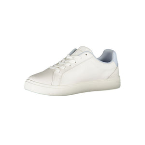 Sneaker aus weißem Polyester