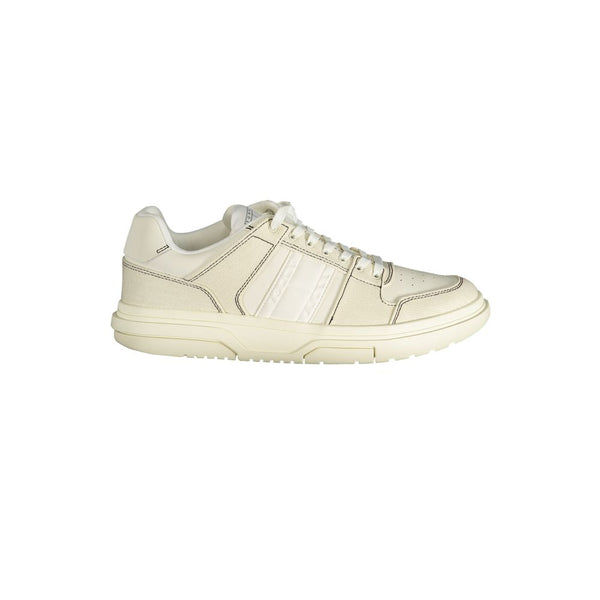 Sneaker aus weißem Polyester