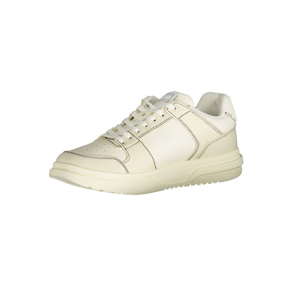 Sneaker aus weißem Polyester