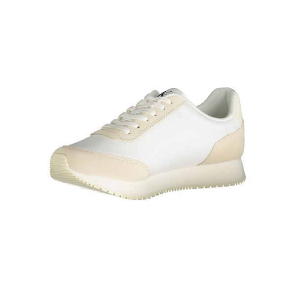 Beige Polyester Sneaker